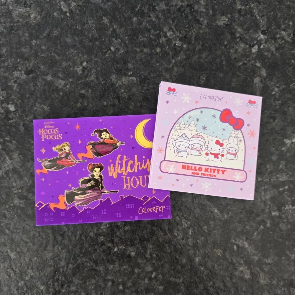 Colourpop: Hocus Pocus (Witching Hour) + Hello Kitty & Friends - (Bundle)